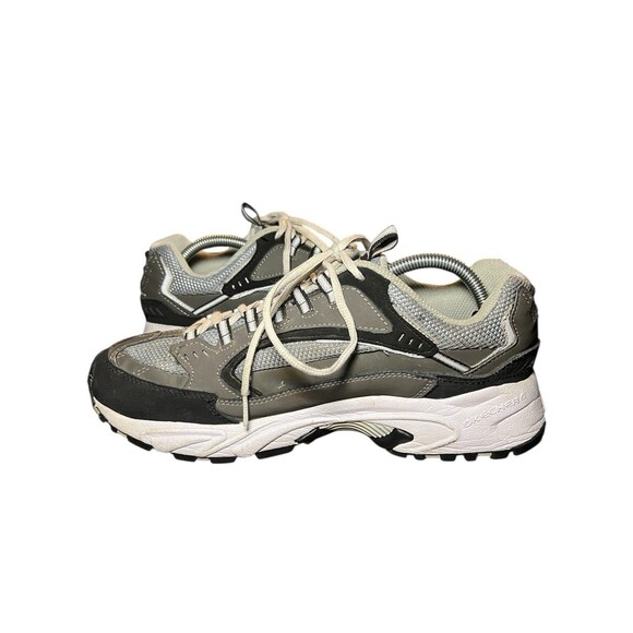 SKECHERS Gray & Black Running Sneakers Stamina Shoes Men’s Size 10, 50988 main image 13